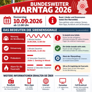 Flyer Bundesweiter Warntag